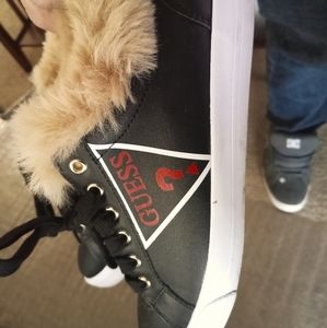 Guess shoes with furr